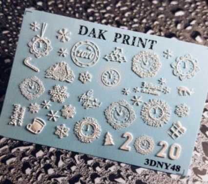 لنز ناخن برجسته داک پرینت DAK PRINT-3DNY48